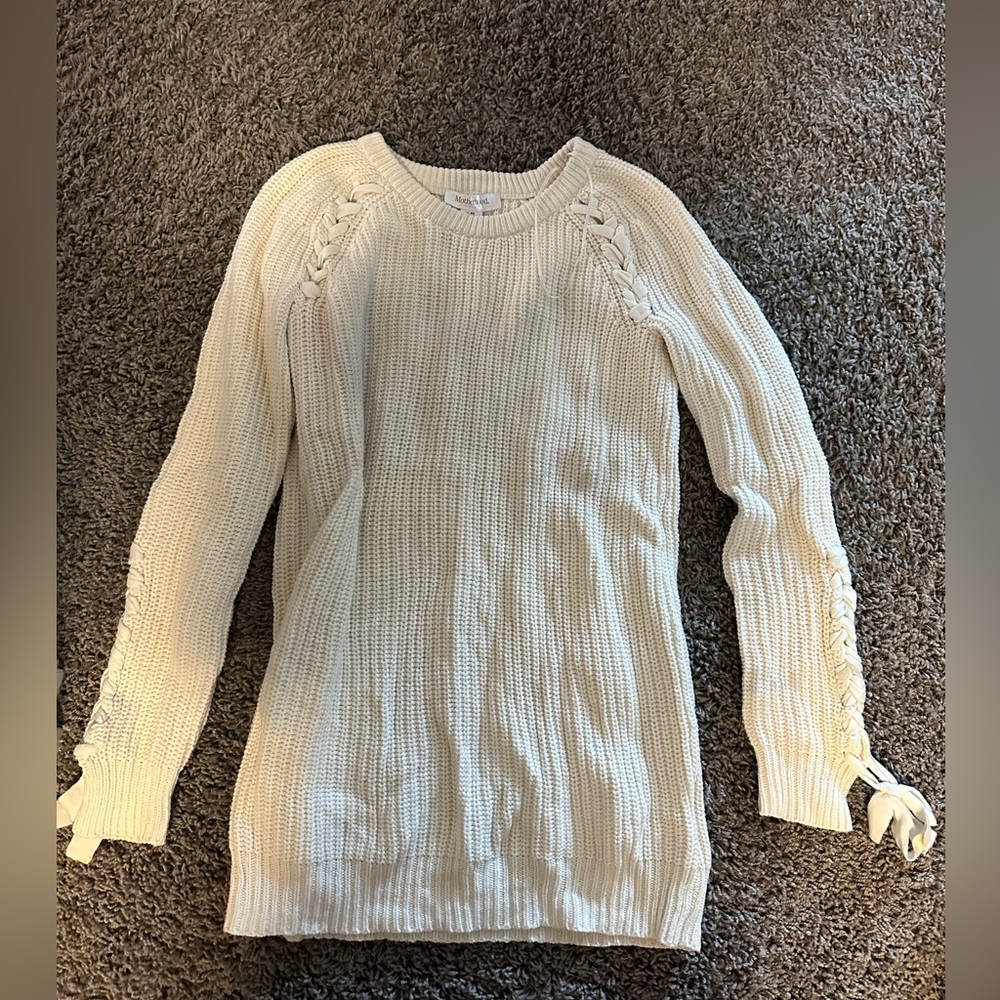 Motherhood Maternity XS white/cream sweater